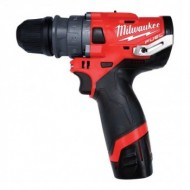 Masina de gaurit cu percutie si capete interschimbabile model M12 FPDXKIT-202X, 12 V|2.0 Ah, 450|1700 rpm, Milwaukee