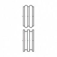 Role tip E1, pentru masina de faltuit SBM 110-08, Metalkraft