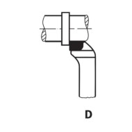 Cutit de strung cu dispunere laterala, DIN 4980 (ISO 6), sectiune patrata, taiere pe dreapta, WILKE