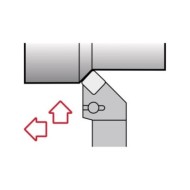 Suporti ceramici cu placuta fixata cu clema - CSSN 45° pentru strunjire exterioara