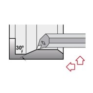 Suporti ceramici cu placuta fixata cu clema - CDQN 107° 30’