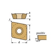 Placute rombice 80 grade, CCMW, CANELA