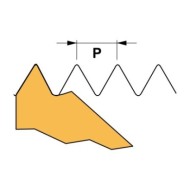 Placute pentru filetare interioara, NR-55 grade, CANELA