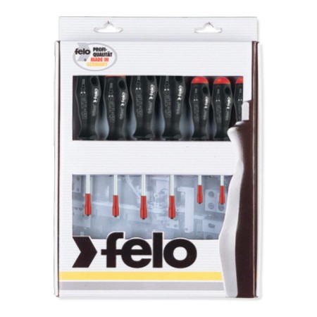 Seturi de surubelnite Frico Profesional M-TEC, 7 piese, 500 Slot, 502 Philips, 508 Torx, Felo