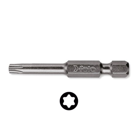 Bit Industrial - forma E, lungime 50 mm, tipul torx, Pack Felo