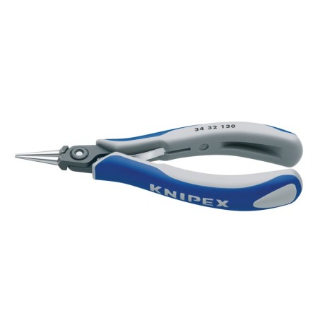 Cleste de precizie de prindere pentru electronisti, falci rotunde si ascutite, L 135 mm, Knipex