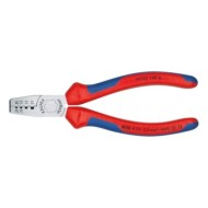 Cleste de sertizat lateral, forma trapezoidala pentru pini terminali, manere cu manson bicomponent, Knipex