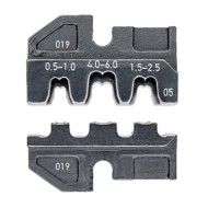 Bac pentru Crimp-System pentru conectori plati neizolati, capacitate 0.5-1 / 1.5-2.5 / 4-6 mm², forma sertizare F, Knipex