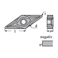 Placute rombice 35 grade, VNGP, CANELA