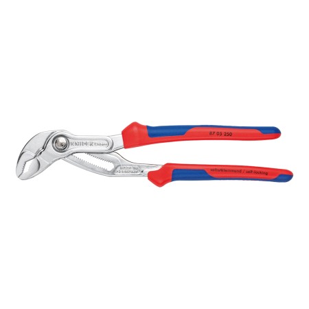 Cleste Cobra, suprafata cromata si manere subtiri cu manson bicomponent, L 250 mm, Ø 2 | 50 mm, s 46 mm, 25 pozitii, Knipex