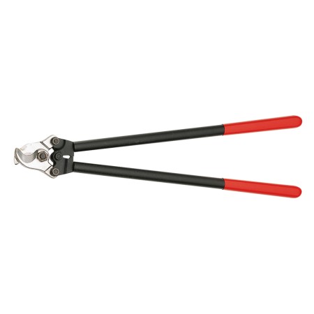 Cleste de taiat cabluri de Cu si Al cu capacitate mare de taiere, L 600 mm, taiere Ø 27mm / 150 mm², AWG 5/0, Knipex