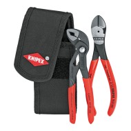 Trusa 'Minis' - 2 piese, componenta - Cleste diagonal HD / Cleste instalator "Cobra", Knipex