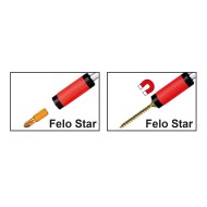 Surubelnite FRICO Profesional cu cap HEX 1|4 inch pentru bits, cap megnetic  Felo-Star , locas HEX 1|4 inch, L 100 mm, Felo