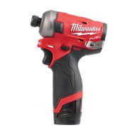 Masina hidraulica de insurubat cu impact, M12 FUEL SURGE, model M12 FQID-202X, cu acumulator 12 V si incarcator, Milwaukee