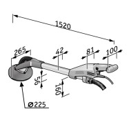 Masina de slefuit Girafa GE 7 MH-R, Flex