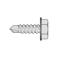 Surub autoforant cu cap hex forma "k" DIN 7504, Rocast