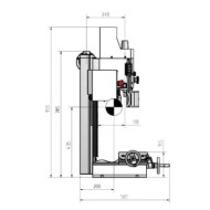 Masina de frezat cu turatie variabila - Seria BF 20L Vario, Optimum