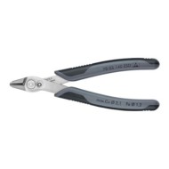 Cleste diagonal pentru electronisti - Super Knips XL, cu suprafata lustruita si manere cu manson bicomponent, Knipex