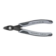 Cleste diagonal pentru electronisti - Super Knips XL, cu suprafata brunata si manere cu manson bicomponent, Knipex