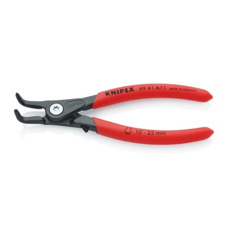 Cleste de precizie Heavy Duty pentru inele de siguranta exterioare, cu falci inclinate la 90°, Ø 10 - 25 mm, Knipex