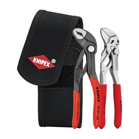 Trusa 'Minis' - 2 piese, componenta - Cleste cheie si Cleste instalator "Cobra", Knipex