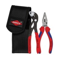 Trusa 'Minis' - 2 piese, componenta - Cleste combinat cu varf ascutit si Cleste instalator "Cobra", Knipex