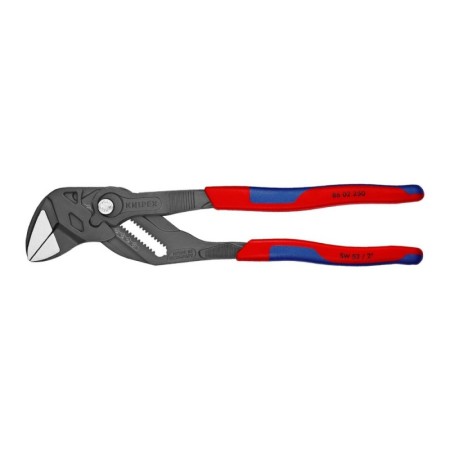 Cleste cheie cu strat protector gri si manere cu manson bicomponent, 250 mm, Knipex