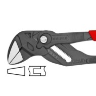 Cleste cheie cu strat protector gri si manere cu manson bicomponent, 250 mm, Knipex