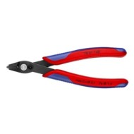 Cleste diagonal pentru electronisti - Super Knips XL, cu suprafata brunata si manere cu manson bicomponent, Knipex