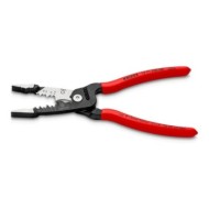 Cleste multifunctional - 5 in 1 - pentru electricieni, cu strat protector negru lustruit si manere cu manson din plastic, Knipex