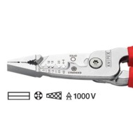 Cleste multifunctional - 5 in 1 - pentru electricieni, testat si verificat VDE 1000 V, Knipex