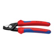 Cleste de taiat cabluri de Cu si Al - Knipex StepCut, cu manere cu manson bicomponent si articulatie cu bolt, Knipex