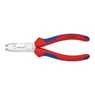 Cleste dezizolator multifunctional, cu suprafata cromata si manere cu manson bicomponent, Knipex