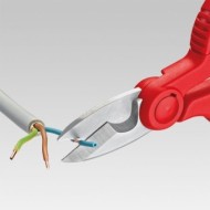 Foarfeca pentru electricieni, 190 mm, Knipex