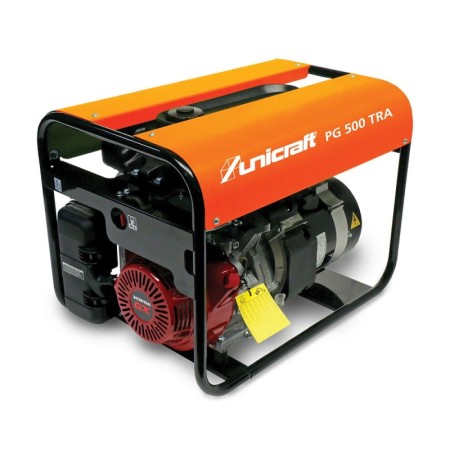 Generator electric, model PG 800 TRA, tensiune 230 / 400 V, combustibil benzina, capacitate rezervor 11 l, Unicraft