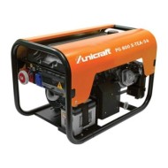 Generator electric model PG 800 X-TEA-54, tensiune 230 / 400 V, capacitate rezervor 18 l, sistem de pornire manual/electric, Unicraft