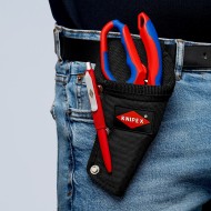 Foarfeca inclinata pentru electricieni cu suprafata lustruita si manere cu manson bicomponent, Knipex