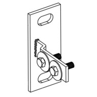 Suport Orizontal pentru profile 27x15, 27x18, 28x30 mm ,Rocast