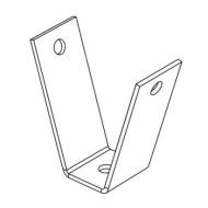 Suport tavan V, RMTT03S, 90 x 90 x 40 x 2.5 mm ,Rocast