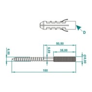 Set colier standard cu protectie de cauciuc - SKS ,Rocast