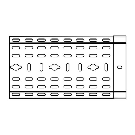 Paturi de cabluri, tabla zincata, perforata, L = 3m ,Rocast