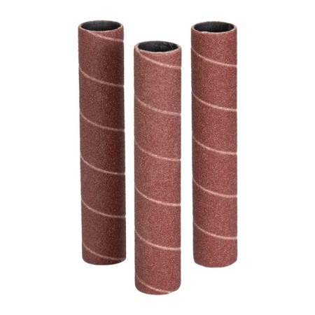 Manson abraziv Ø19mm (set de 3 buc.), granulatie 80, Holzkraft