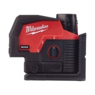 Nivela laser model M12 Clip cu linie transversala verde si puncte de verticala cu acumulator, Milwaukee