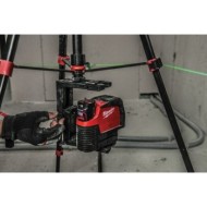 Nivela laser model M12 Clip cu linie transversala verde si puncte de verticala cu acumulator, Milwaukee