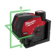 Nivela laser model M12 Clip cu linie transversala verde si puncte de verticala fara acumulator, Milwaukee