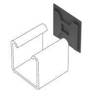 Capac din plastic 41 x 41 pentru profile - PVC, Rocast