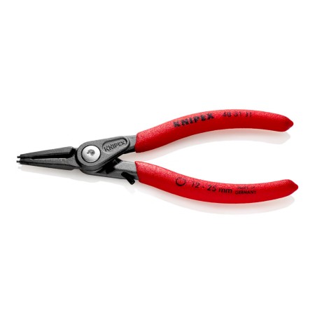 Cleste de precizie Heavy Duty pentru inele de siguranta interioare cu limitator de deschidere si articulatie cu bolt, Knipex