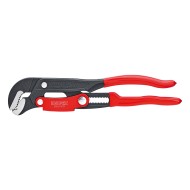 Cleste pentru tevi in forma de ,,S’’ cu reglare rapida, vopsit in camp electrostatic, gri, Knipex