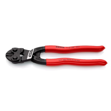 Cleste pentru fier beton CoBolt, Cleste cu strat protector negru si manere cu manson din plastic, Knipex