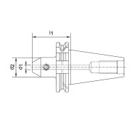 Portscule prindere conform DIN 69871 AD-B, pentru scule cu coada cilindrica, FORTIS